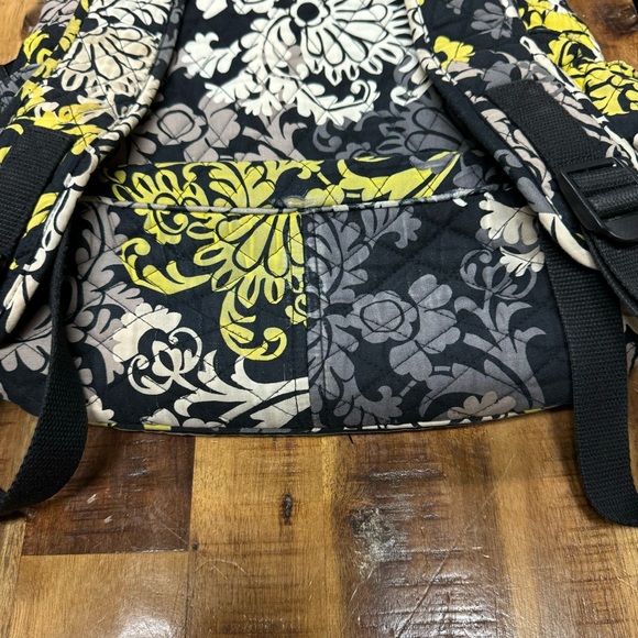 Vera Bradley Yellow & Black Backpack - Picture 7 of 11